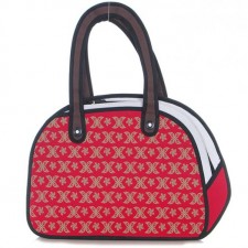 2D Bag - Red X Monogram Carry Bag